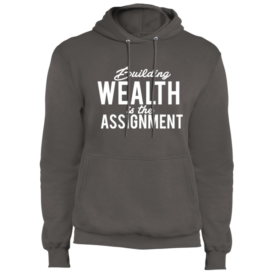 Building Wealth Is The Assignment - Fleece Pullover Hoodie