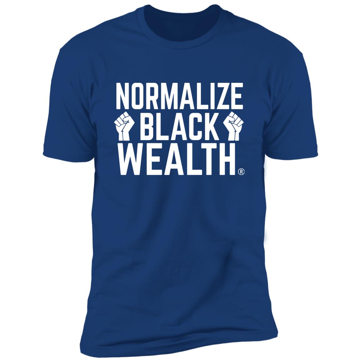 Normalize Black Wealth Premium Short Sleeve T-Shirt