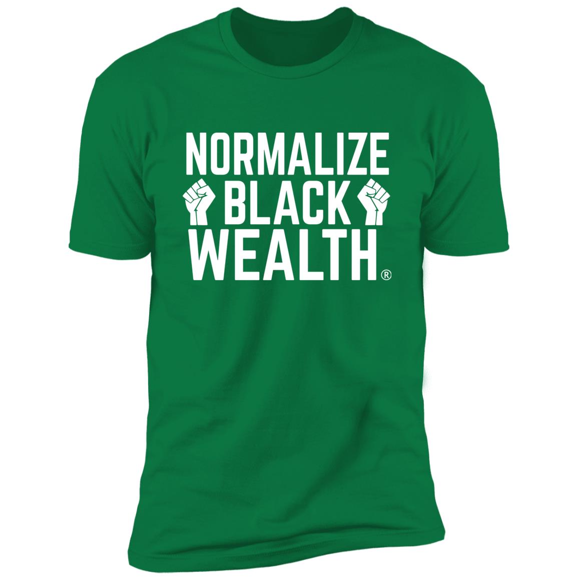 Normalize Black Wealth Premium Short Sleeve T-Shirt