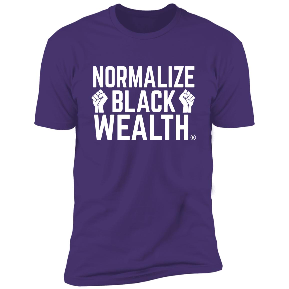 Normalize Black Wealth Premium Short Sleeve T-Shirt