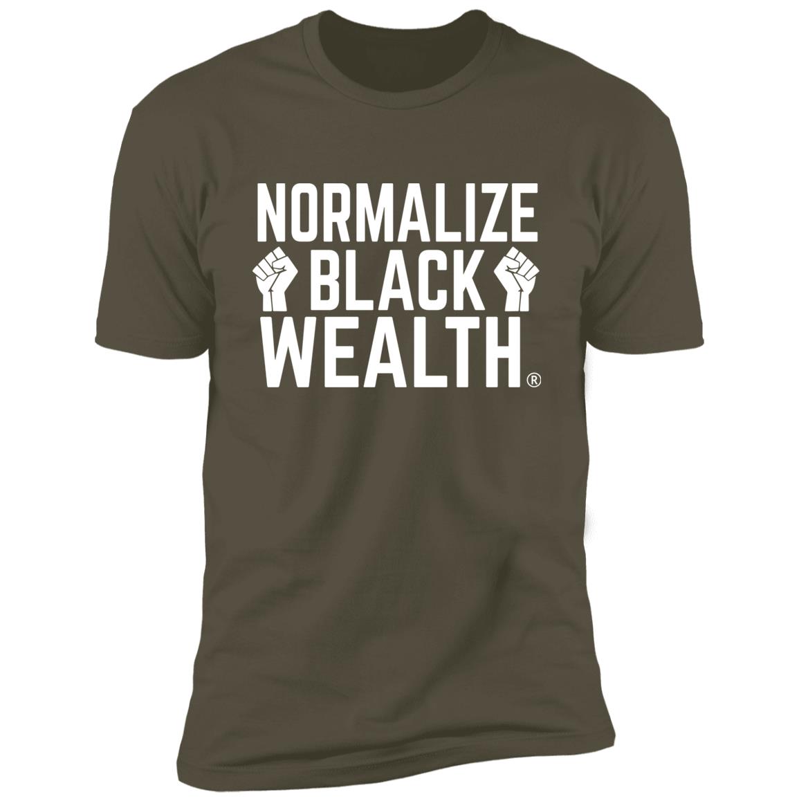 Normalize Black Wealth Premium Short Sleeve T-Shirt