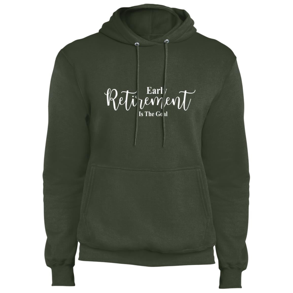Early Retirement Is The Goal - Fleece Pullover Hoodie