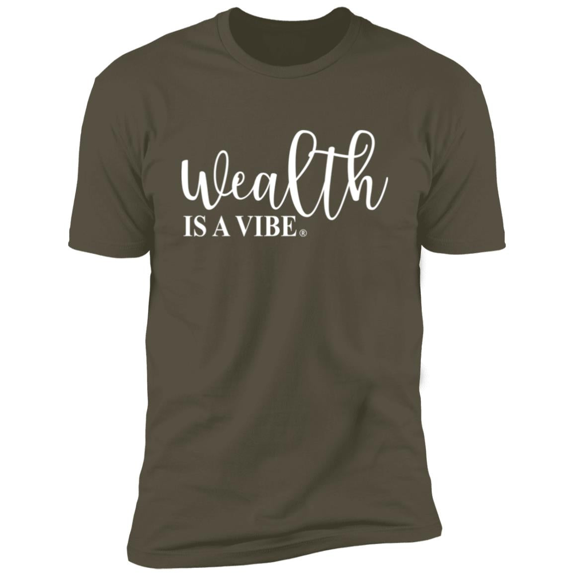 Wealth Is A Vibe Premium Short Sleeve T-Shirt